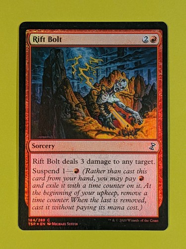Foil rift bolt - rift, spiral