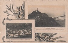 CARTOLINA DI LATINA ,SALUTI DA SAN FELICE CIRCEO - 2 VEDUTINE   viaggiata 1922