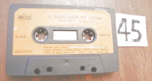 Musicassetta cassetta per - mc,