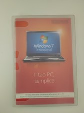 Licenza Windows 7 Professional usata in confezione originale