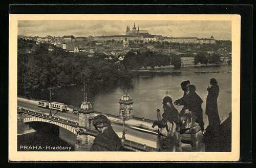 Cartolina praha hradcany - cartolina, praha,