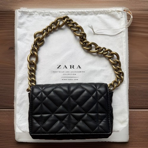Borsa tracolla zara puffy - borsa,