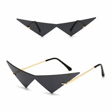 Occhiali da sole triangolari XXL oversize moda uomo donna outdoor occhiali da sole UV400