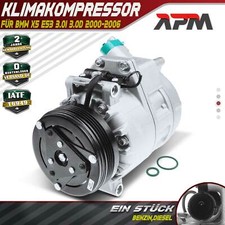 Compressore Aria Condizionata 7ZVCC con Guarnizione BMW X5 E53 2000-2006 64526918000 Diesel/Benzi