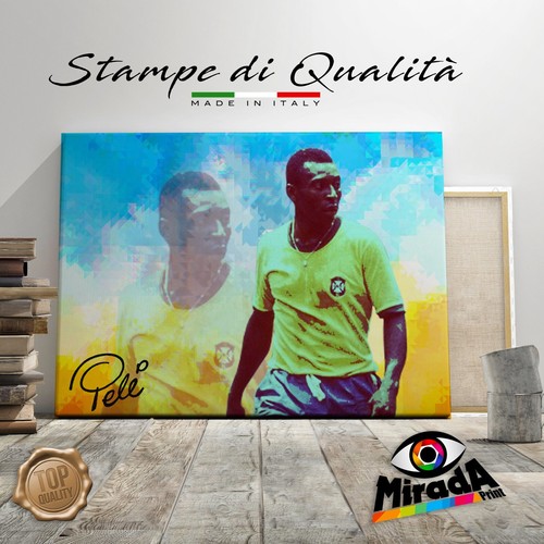 Quadro pele soccer - pele', campione