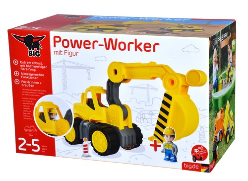 Escavatore big power worker - big-power-worker, +