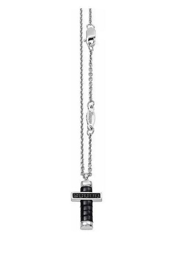 Zancan collana argento con - in,
