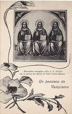 #VALLEPIETRA: UN PENSIERO DA ( sulla cart. sritto VALEPLIETRA)