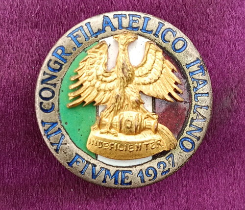 Fiume 1927 distintivo - fiume,,