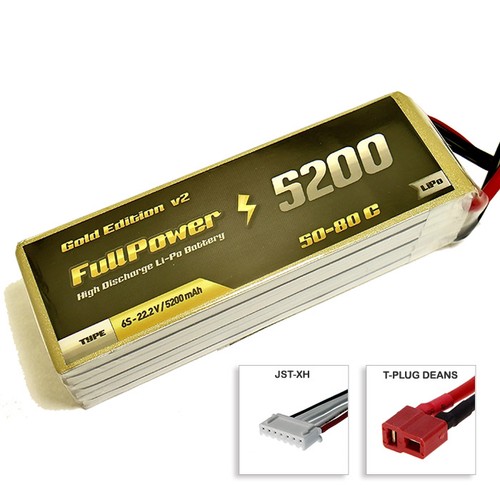 Fullpower batteria lipo - fullpower, 6s