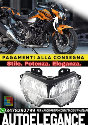 Faro led kawasaki z650 - 🔥faro,