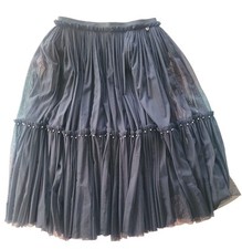 Gonna Twinset in tulle nero tg. XS