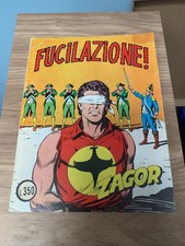 ZAGOR SCRITTA ROSSA N.60 L.350 FUCILAZIONE! MAGGIO 1975