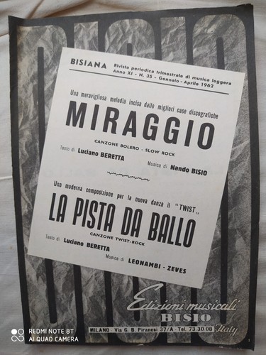 Nando bisio miraggio - "miraggio",