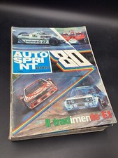 AUTOSPRINT ANNUARIO VOL 11 1980 SUPPLEMENTO RIVISTA N°1 1981 