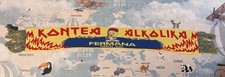 Sciarpa Scarf Echarpe Fermana Ultras Kontea Alkolika Alcool Lana Rara