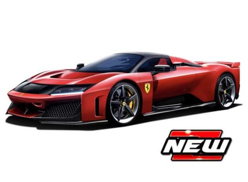 Ferrari f80 rouge bburago - ,
