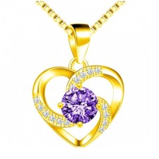 Collana donna cuore oro