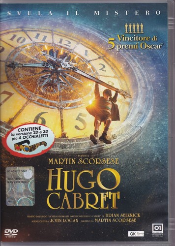 Hugo cabret 2 dvd - hugo,