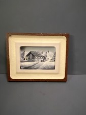 Quadretto Legno Scolpito a