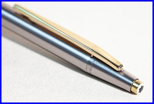1976 acciaio oro montblanc - acciaio,