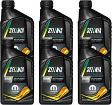 OLIO MOTORE 6 LT LITRI SELENIA