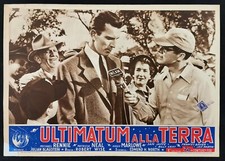 ULTIMATUM ALLA TERRA fotobusta poster Wise Day the Earth Stood Still Sci-fi K89