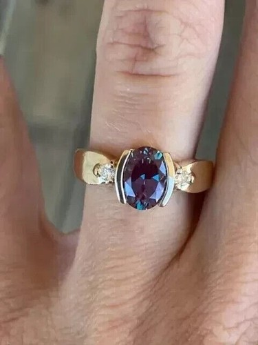 Anello donna solitario