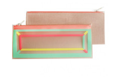 Linen Pouch Medium  Indi Pink