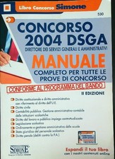 CONCORSO 2004 DSGA DIRETTORE