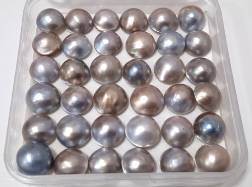 Perle mabè 36pz lotto 11mm - 36pz, 10-11mm