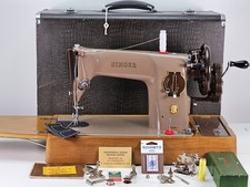 HeavyDuty 1957 Singer 201K Sewing Machine, Serviced, Warranty,for Leather,Fabric