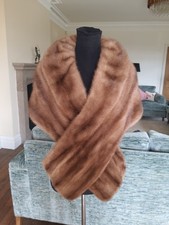 Stola visone mantello scialle