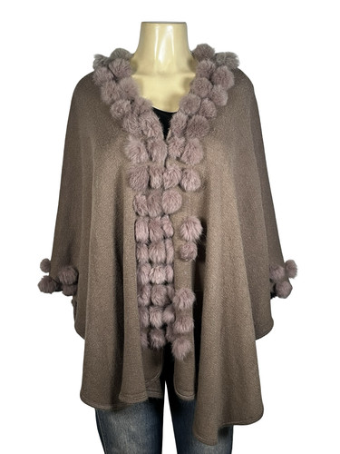 Poncho donna taglia unica