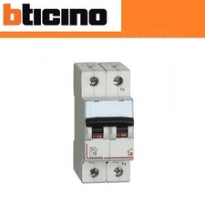 MAGNETOTERMICO C16 FC810NC16 1P+N 2 MODULI  INTERRUTTORE BTICINO