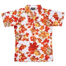 Camicia Tyler Durden foglia d'acero con bottoni costume Halloween adulto camicia cosplay