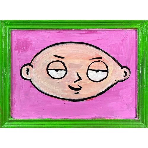 Stewie griffin acrilico - stewie,