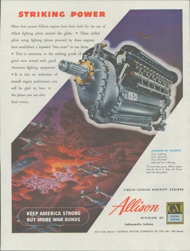 Allison aircraft engine and - allison,