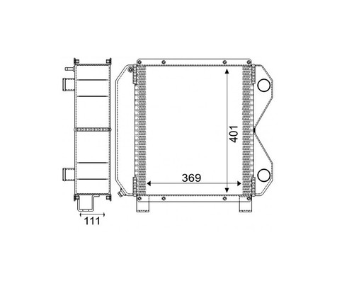 Radiator for goldoni - goldoni, star