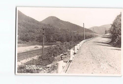 Cartolina canyon drive scena - canyon,