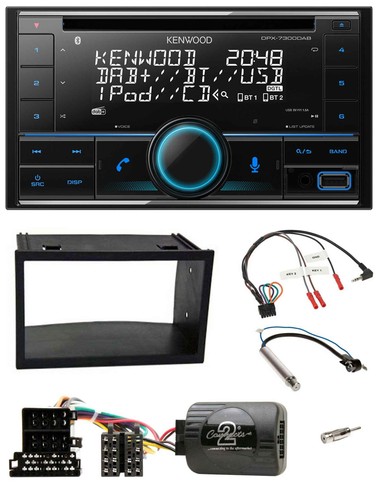 Kenwood 2din dab usb - cd,