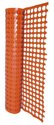 Rete arancione cantiere - rete,
