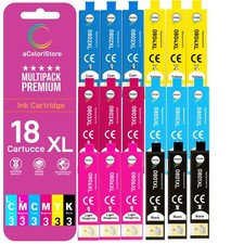 KIT 18 CARTUCCE PER EPSON Stylus Photo PX 710W PX 720WD PX 730WD PX 800 820 FW