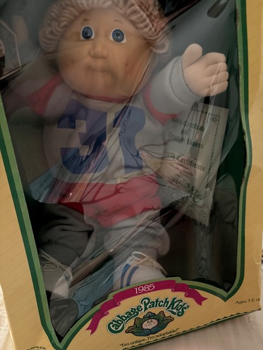 Bambola toppa cavolo vintage - bambola,