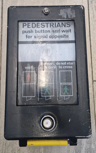 Pedestrian crossing wait - pedestrian,