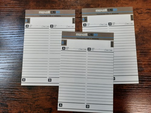 25x audiocassette inlay - 25x,
