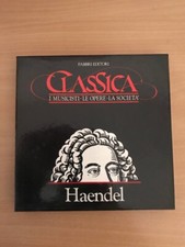 4 Musicassette Musica Classica Haendel Fabbri Editore Ottima Condizione
