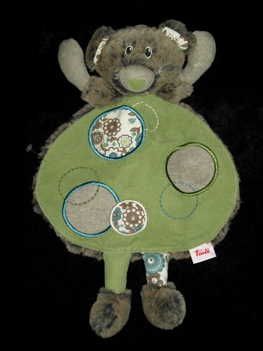 Doudou ours basile marron - doudou,