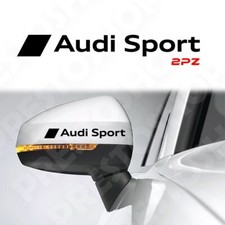 ADESIVI AUDI SPORT PER SPECCHIETTI A3 A1 Q2 Q3 Q5 S LINE STICKER TUNING TT SPORT