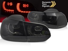 Fari posteriori FULL LED neri per VW GOLF 6 2008-2012 HATCHBACK Dinamici LDVWU6-